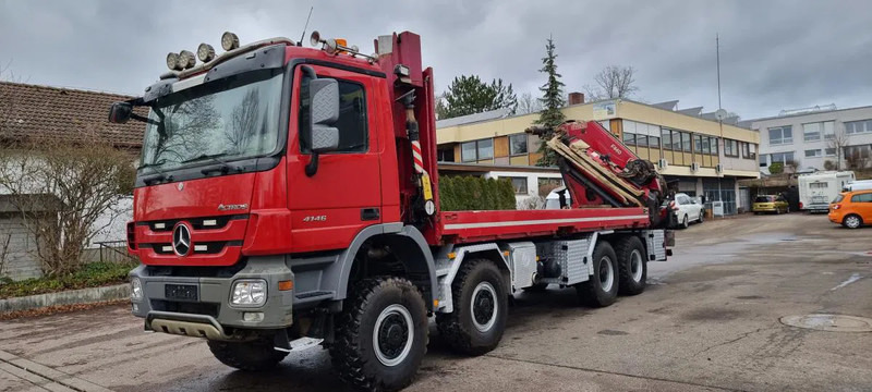 Mercedes-Benz AK 8X8 FASSI 660 EINZELBER SEILWINDE - Вантажівка з маніпулятором: фото 3 Mercedes-Benz AK 8X8 FASSI 660 EINZELBER SEILWINDE - Вантажівка з маніпулятором: фото 3