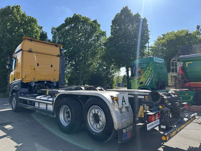 Mercedes-Benz Actros 2546 6x2 2646 Lenk/Lift MEILLER 2170 Intarder - Контейнеровоз/ Змінний кузов вантажівка, Вантажівка з маніпулятором: фото 5 Mercedes-Benz Actros 2546 6x2 2646 Lenk/Lift MEILLER 2170 Intarder - Контейнеровоз/ Змінний кузов вантажівка, Вантажівка з маніпулятором: фото 5