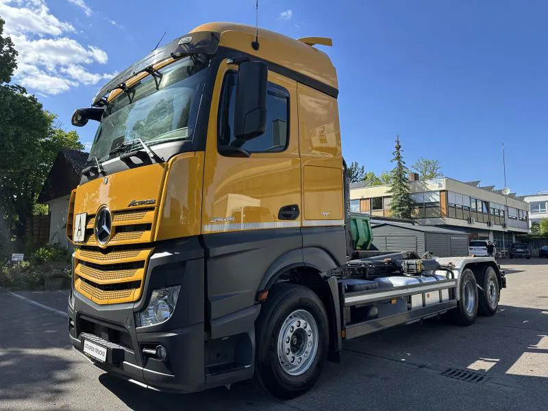 Mercedes-Benz Actros 2645 6x2 ABROLLER Lenk/Lift MEILLER 2170 Intarder - Гаковий мультиліфт вантажівка: фото 2 Mercedes-Benz Actros 2645 6x2 ABROLLER Lenk/Lift MEILLER 2170 Intarder - Гаковий мультиліфт вантажівка: фото 2