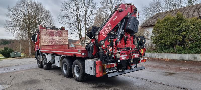 Mercedes-Benz Actros 4146 AK 8X8 FASSI 660 EINZELBER SEILWINDE - Бортова вантажівка/ Платформа, Вантажівка з маніпулятором: фото 5 Mercedes-Benz Actros 4146 AK 8X8 FASSI 660 EINZELBER SEILWINDE - Бортова вантажівка/ Платформа, Вантажівка з маніпулятором: фото 5