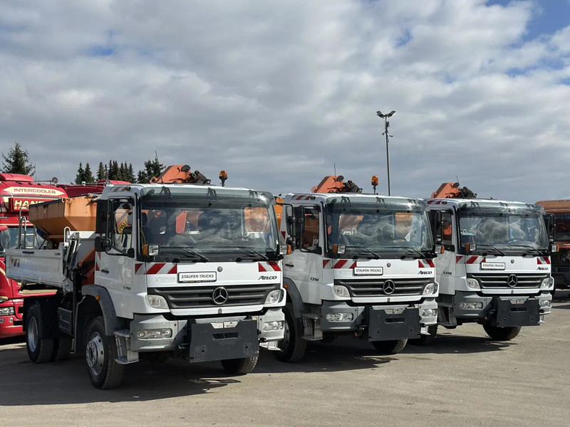 Mercedes-Benz Atego 1318 5 x AK Allrad Kran Palfinger 7001 - Самоскид вантажівка, Вантажівка з маніпулятором: фото 2 Mercedes-Benz Atego 1318 5 x AK Allrad Kran Palfinger 7001 - Самоскид вантажівка, Вантажівка з маніпулятором: фото 2