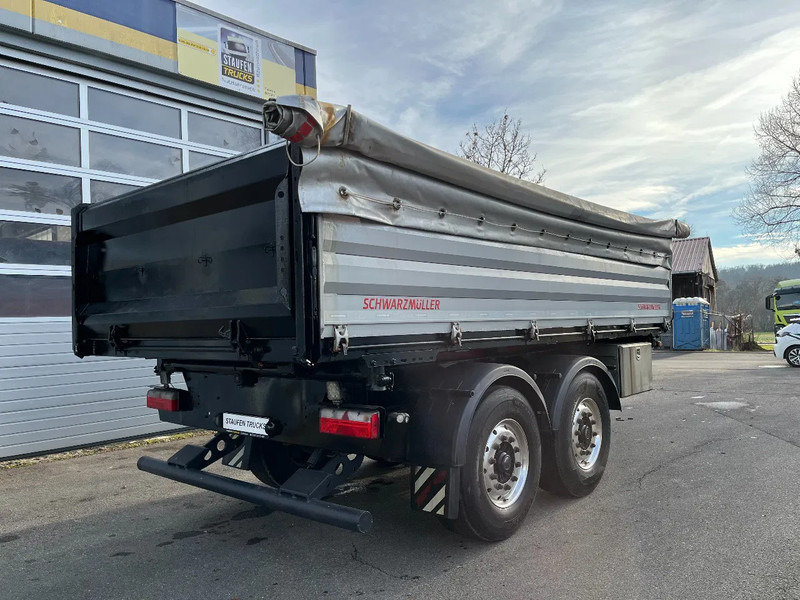 Schwarzmüller Z2 *3-Seiten-Tandemkipper*Rollplane*Alcoa*19.000 kg* - Самоскид причіп: фото 5 Schwarzmüller Z2 *3-Seiten-Tandemkipper*Rollplane*Alcoa*19.000 kg* - Самоскид причіп: фото 5