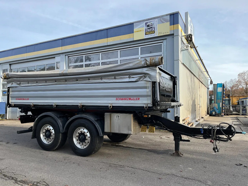 Schwarzmüller Z2 *3-Seiten-Tandemkipper*Rollplane*Alcoa*19.000 kg* - Самоскид причіп: фото 2 Schwarzmüller Z2 *3-Seiten-Tandemkipper*Rollplane*Alcoa*19.000 kg* - Самоскид причіп: фото 2