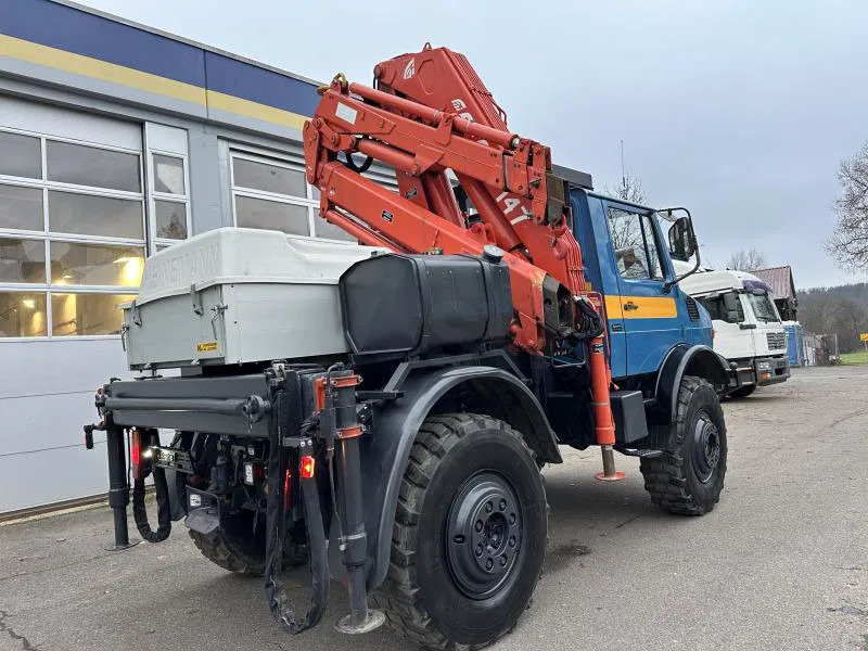 Unimog U 1500 (425) Ferrari Kran 147.2A*Jib* TÜV NEU! - Вантажівка, Вантажівка з маніпулятором: фото 4 Unimog U 1500 (425) Ferrari Kran 147.2A*Jib* TÜV NEU! - Вантажівка, Вантажівка з маніпулятором: фото 4