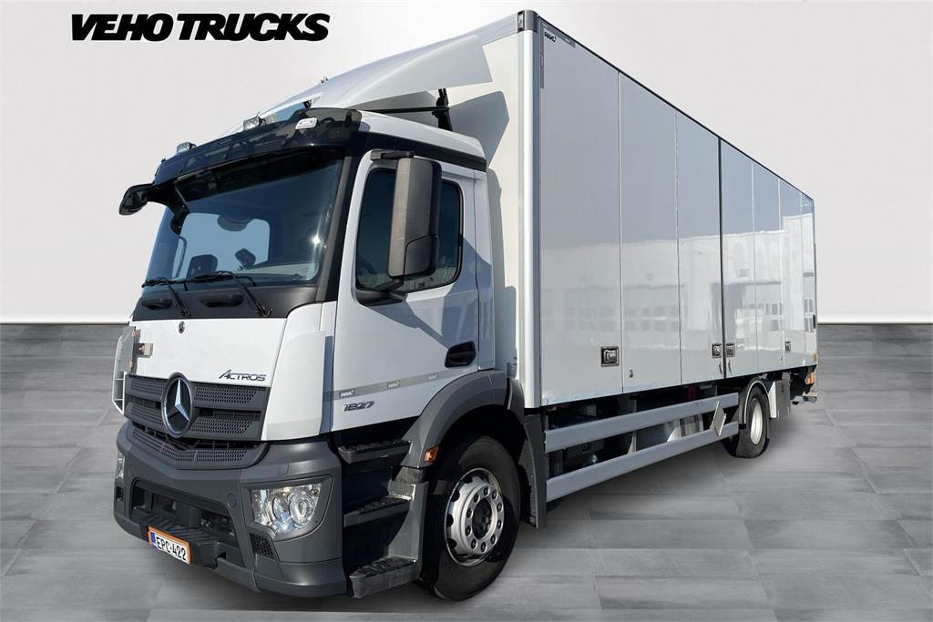 Mercedes-Benz Actros 1827 4x2 8,7m umpikori+PL nostin - Вантажівка з закритим кузовом: фото 1 Mercedes-Benz Actros 1827 4x2 8,7m umpikori+PL nostin - Вантажівка з закритим кузовом: фото 1
