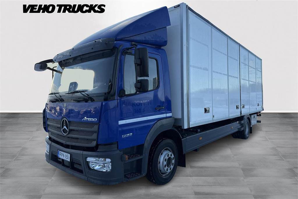 Mercedes-Benz Atego 1223L Ksa-kori + PL - Вантажівка з закритим кузовом: фото 1 Mercedes-Benz Atego 1223L Ksa-kori + PL - Вантажівка з закритим кузовом: фото 1