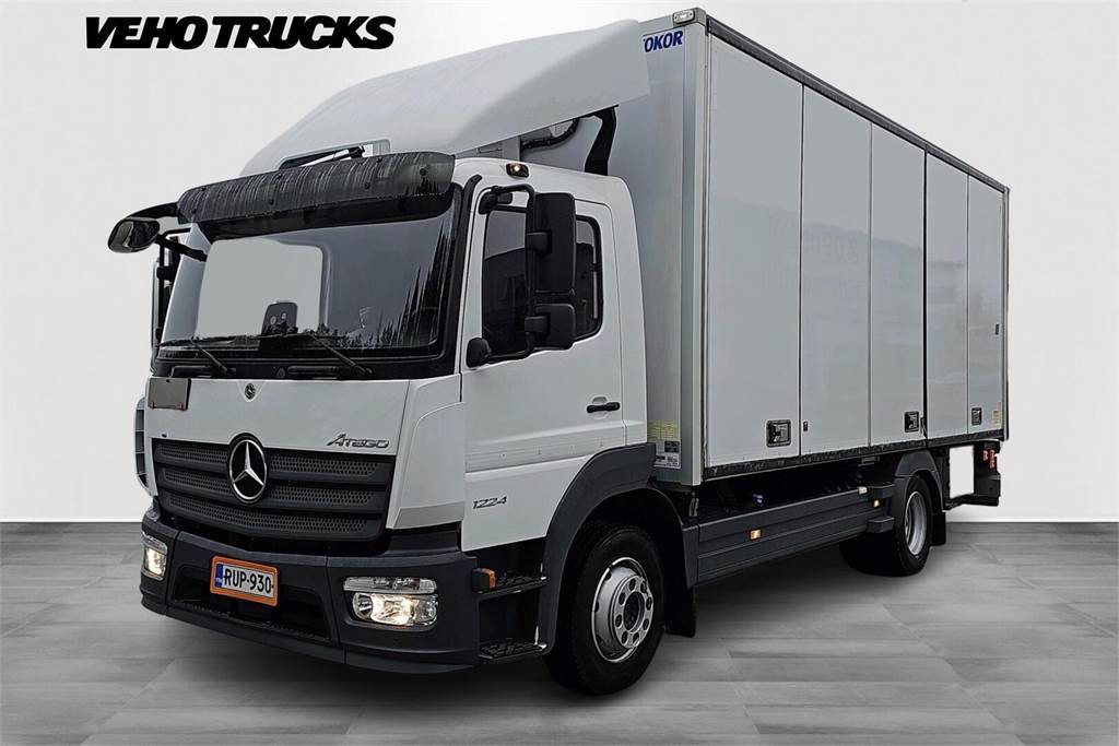 Mercedes-Benz Atego 1224L UMPIKORI + PL - Вантажівка з закритим кузовом: фото 1 Mercedes-Benz Atego 1224L UMPIKORI + PL - Вантажівка з закритим кузовом: фото 1