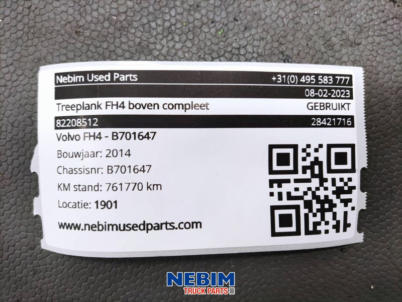 Volvo Volvo - 82208512 - Treeplank FH4 boven compleet - Запчастини в категорії Вантажівки: фото 5 Volvo Volvo - 82208512 - Treeplank FH4 boven compleet - Запчастини в категорії Вантажівки: фото 5