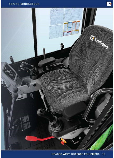 Новий Міні-екскаватор LIUGONG 9027 FE vollelektrisch, 2.680 kg: фото 15 Новий Міні-екскаватор LIUGONG 9027 FE vollelektrisch, 2.680 kg: фото 15