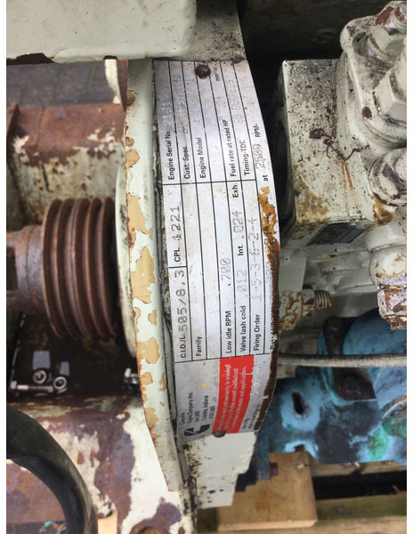 Будівельна техніка Cummins 6C8.3 CPL1221 USED: фото 6