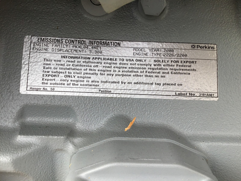 Perkins PKXL04.4RE1 NEW - Будівельна техніка: фото 1 Perkins PKXL04.4RE1 NEW - Будівельна техніка: фото 1