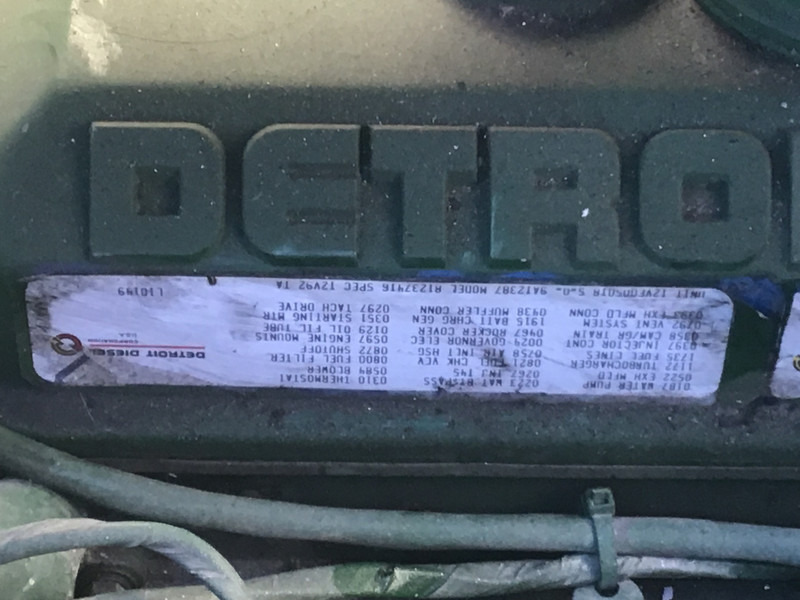 Електричний генератор Detroit Diesel 12V92 TA GENERATOR 500KVA USED: фото 9
