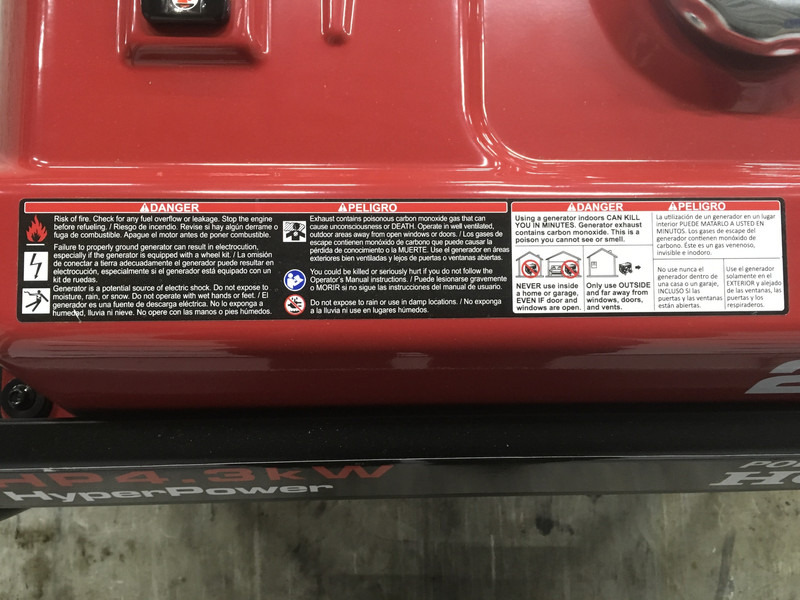 Honda HP 4.3KW GENERATOR NEW - Електричний генератор: фото 3 Honda HP 4.3KW GENERATOR NEW - Електричний генератор: фото 3