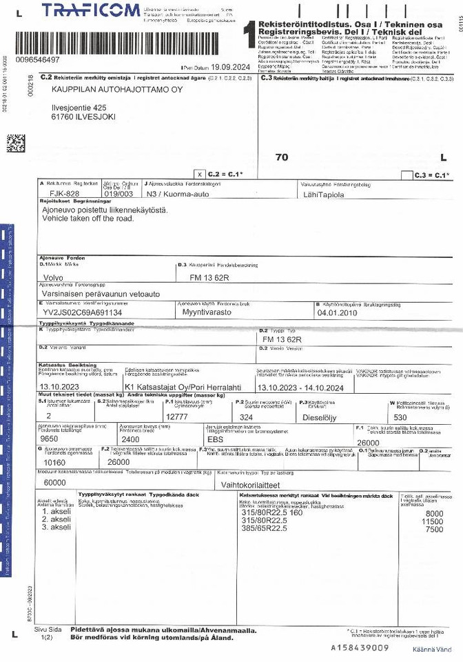 Volvo FM 13 440  в лізинг Volvo FM 13 440: фото 18