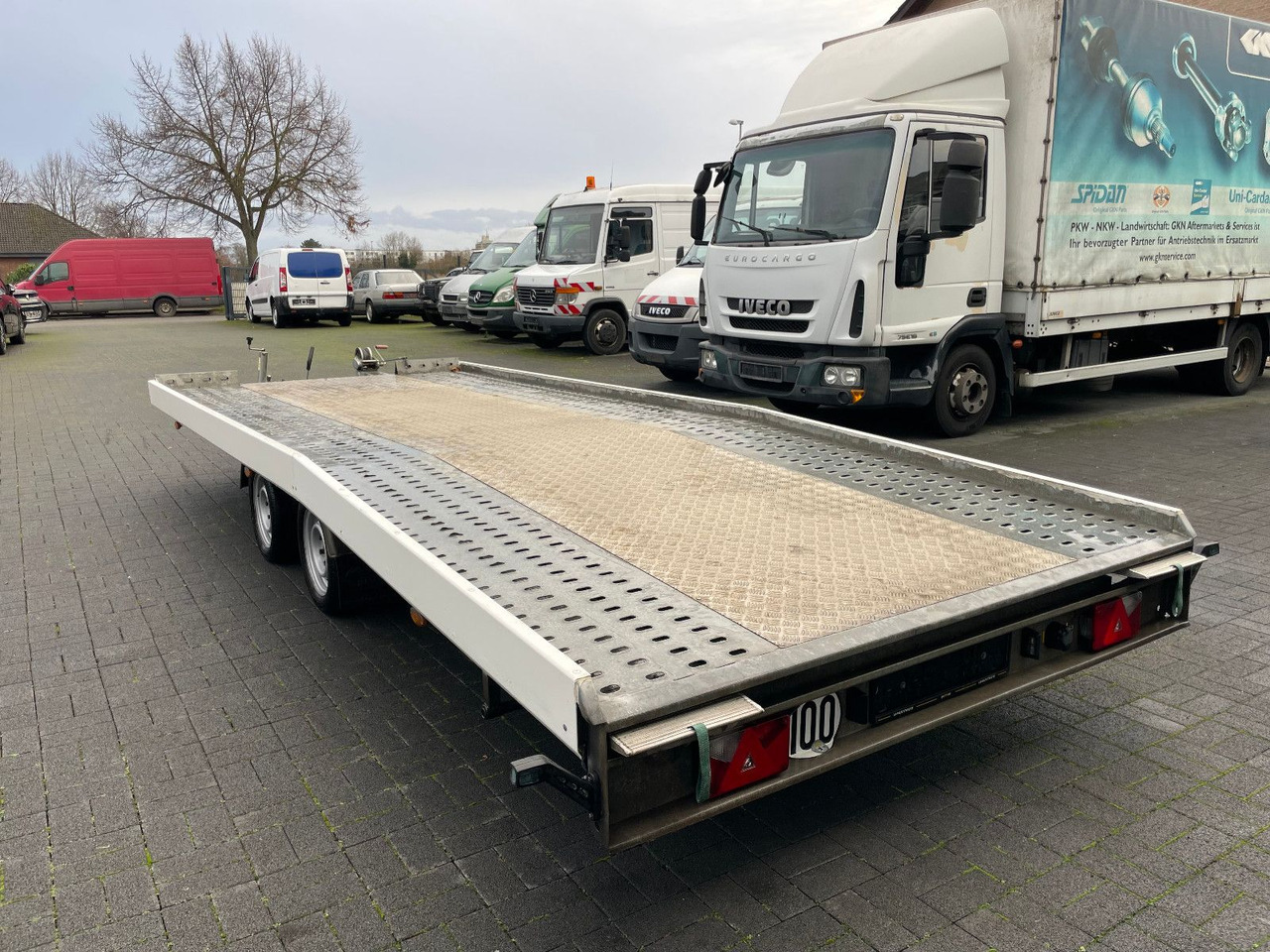 Blyss Jupiter Pro F 350, 550 X 210 cm. - Автовоз причіп: фото 2 Blyss Jupiter Pro F 350, 550 X 210 cm. - Автовоз причіп: фото 2