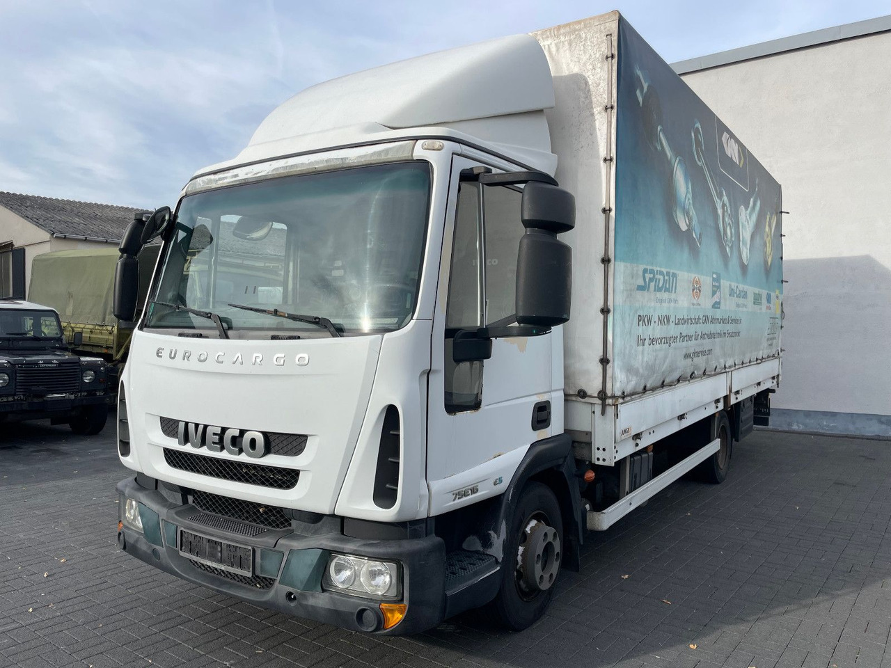 Iveco Euro Cargo 75E16 Euro 5, TÜV 06-2026 - Тентований фургон: фото 1 Iveco Euro Cargo 75E16 Euro 5, TÜV 06-2026 - Тентований фургон: фото 1