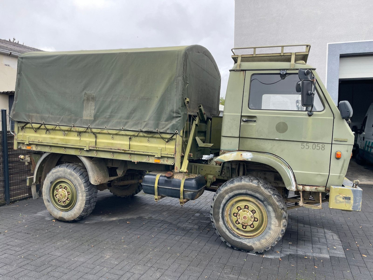 MAN 8.136 4X4 Prische Plane - Тентований фургон: фото 5 MAN 8.136 4X4 Prische Plane - Тентований фургон: фото 5