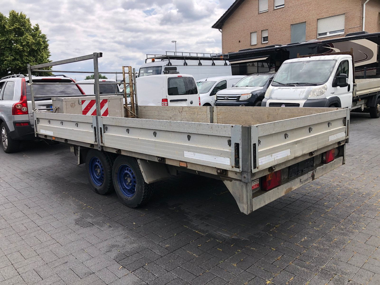 THULE D9 - 2500 kg GG, 4,20m. lang - Бортовий причіп/ Платформа: фото 4 THULE D9 - 2500 kg GG, 4,20m. lang - Бортовий причіп/ Платформа: фото 4