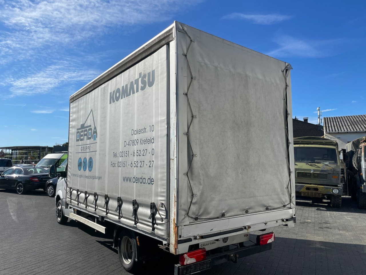 Volkswagen Crafter 50 Pritsche+Plane Klima, Maxi - Тентований фургон: фото 4 Volkswagen Crafter 50 Pritsche+Plane Klima, Maxi - Тентований фургон: фото 4