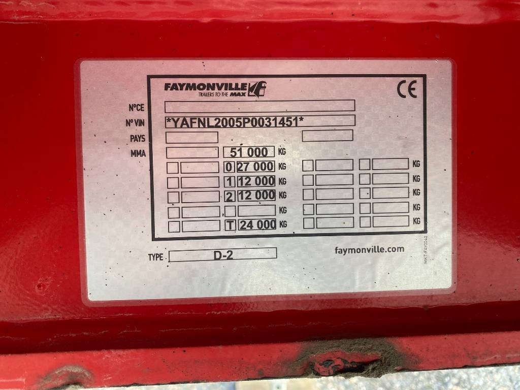Faymonville siipi adapteri 2+4 - Низькорамна платформа напівпричіп: фото 2 Faymonville siipi adapteri 2+4 - Низькорамна платформа напівпричіп: фото 2
