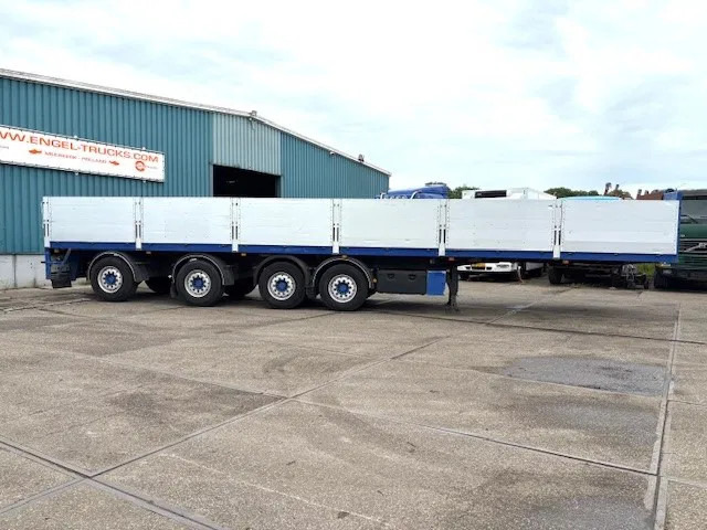 Kwb KWB P-504-STI-H 4-AXLE FLATBED TRAILER (SAF AXLES / 2x STEERING AXLE / 2x LIFT-AXLE / ALUMINIUM SIDE BORDS /ABS-EBS) - Бортовий напівпричіп/ Платформа: фото 4 Kwb KWB P-504-STI-H 4-AXLE FLATBED TRAILER (SAF AXLES / 2x STEERING AXLE / 2x LIFT-AXLE / ALUMINIUM SIDE BORDS /ABS-EBS) - Бортовий напівпричіп/ Платформа: фото 4