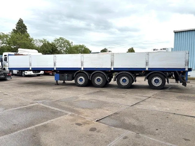 Kwb KWB P-504-STI-H 4-AXLE FLATBED TRAILER (SAF AXLES / 2x STEERING AXLE / 2x LIFT-AXLE / ALUMINIUM SIDE BORDS /ABS-EBS) - Бортовий напівпричіп/ Платформа: фото 5 Kwb KWB P-504-STI-H 4-AXLE FLATBED TRAILER (SAF AXLES / 2x STEERING AXLE / 2x LIFT-AXLE / ALUMINIUM SIDE BORDS /ABS-EBS) - Бортовий напівпричіп/ Платформа: фото 5