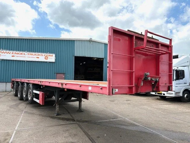 Kwb P-504-STI-H 4-AXLE FLATBED TRAILER (SAF AXLES / 2x STEERING AXLE / 2x LIFT-AXLE / ABS-EBS) - Бортовий напівпричіп/ Платформа: фото 2 Kwb P-504-STI-H 4-AXLE FLATBED TRAILER (SAF AXLES / 2x STEERING AXLE / 2x LIFT-AXLE / ABS-EBS) - Бортовий напівпричіп/ Платформа: фото 2