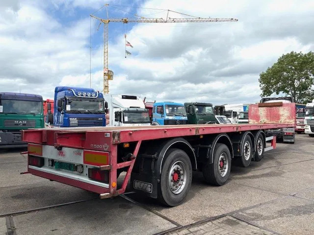 Kwb P-504-STI-H 4-AXLE FLATBED TRAILER (SAF AXLES / 2x STEERING AXLE / 2x LIFT-AXLE / ABS-EBS) - Бортовий напівпричіп/ Платформа: фото 3 Kwb P-504-STI-H 4-AXLE FLATBED TRAILER (SAF AXLES / 2x STEERING AXLE / 2x LIFT-AXLE / ABS-EBS) - Бортовий напівпричіп/ Платформа: фото 3