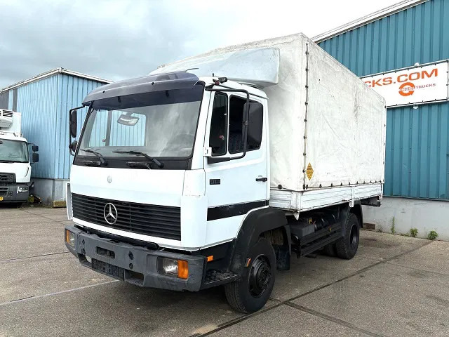 Mercedes-Benz LK 914 (6-CILINDER) WITH TENT BOX (MANUAL GEARBOX / FULL STEEL SUSPENSION / LOADING PLATFORM) - Тентована вантажівка: фото 1 Mercedes-Benz LK 914 (6-CILINDER) WITH TENT BOX (MANUAL GEARBOX / FULL STEEL SUSPENSION / LOADING PLATFORM) - Тентована вантажівка: фото 1