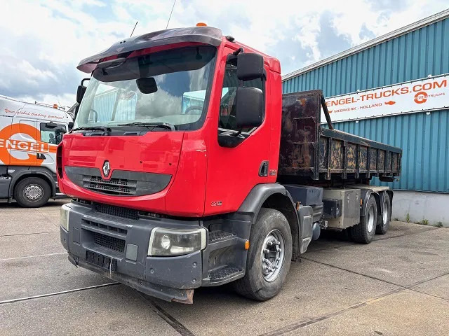 Renault Premium Lander 320DXI 6x4 FULL STEEL CHASSIS WITH MULTILIFT HOOK-ARM SYSTEM (MANUAL GEARBOX / FULL STEEL SUSPENSION / REDUCTION - Гаковий мультиліфт вантажівка: фото 1 Renault Premium Lander 320DXI 6x4 FULL STEEL CHASSIS WITH MULTILIFT HOOK-ARM SYSTEM (MANUAL GEARBOX / FULL STEEL SUSPENSION / REDUCTION - Гаковий мультиліфт вантажівка: фото 1