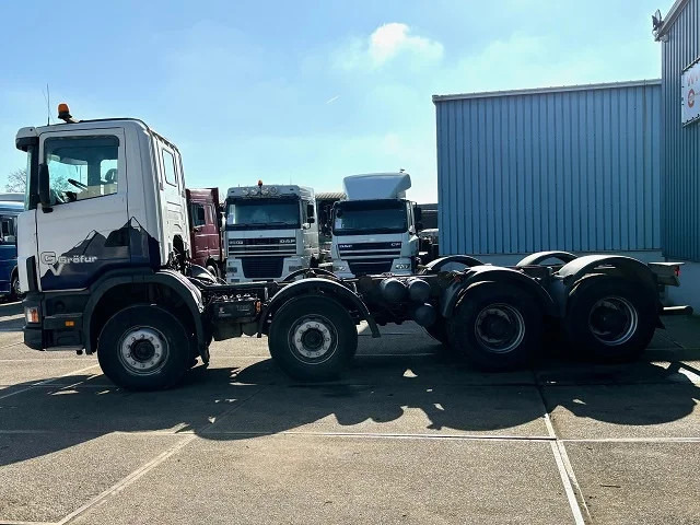 Scania R124-420 C 8x4 FULL STEEL CHASSIS (EURO 3 / FULL STEEL SUSPENSION / REDUCTION AXLES / GRS900 GEARBOX) - Вантажівка шасі: фото 4 Scania R124-420 C 8x4 FULL STEEL CHASSIS (EURO 3 / FULL STEEL SUSPENSION / REDUCTION AXLES / GRS900 GEARBOX) - Вантажівка шасі: фото 4
