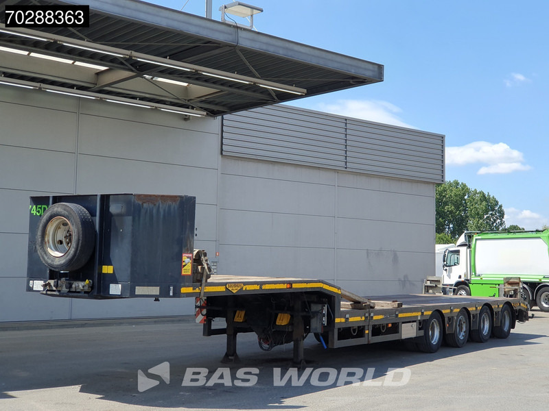 Broshuis 4 AOU-16-40 2 x Lenkachse Ausziehbar 650cm - Низькорамна платформа напівпричіп: фото 5 Broshuis 4 AOU-16-40 2 x Lenkachse Ausziehbar 650cm - Низькорамна платформа напівпричіп: фото 5
