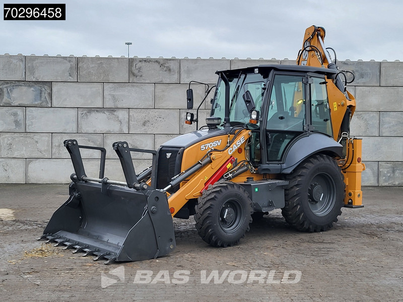 Case 570 SV 4WD - A/C - 4-1 Bucket - Telestick - HP - Екскаватор-навантажувач: фото 2 Case 570 SV 4WD - A/C - 4-1 Bucket - Telestick - HP - Екскаватор-навантажувач: фото 2