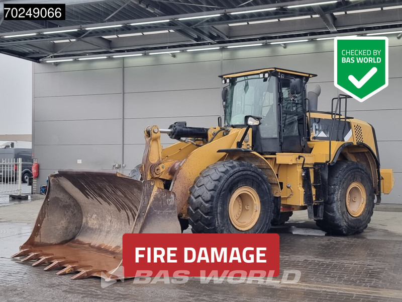 Cat 966 K FIRE DAMAGE - OPERABLE - Колісний навантажувач: фото 1 Cat 966 K FIRE DAMAGE - OPERABLE - Колісний навантажувач: фото 1