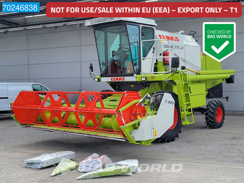 Claas Dominator 130 Dominator 130 4X2 4Mtr HEADER - PERKINS TIER 3 - Зернозбиральний комбайн: фото 1 Claas Dominator 130 Dominator 130 4X2 4Mtr HEADER - PERKINS TIER 3 - Зернозбиральний комбайн: фото 1