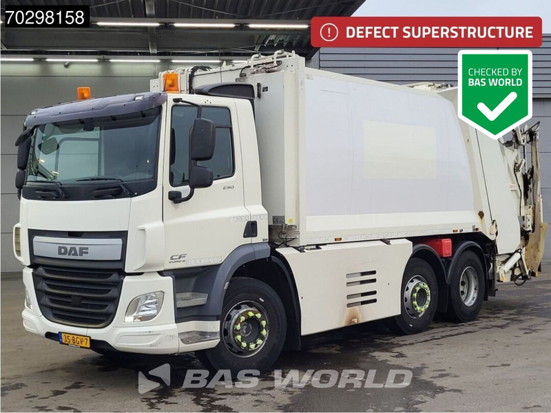 DAF CF 290 6X2 NL-Truck Haller Medim DEFECT! superstructure Lift+Steering Axle ACC Euro 6 - Сміттєвози: фото 1 DAF CF 290 6X2 NL-Truck Haller Medim DEFECT! superstructure Lift+Steering Axle ACC Euro 6 - Сміттєвози: фото 1