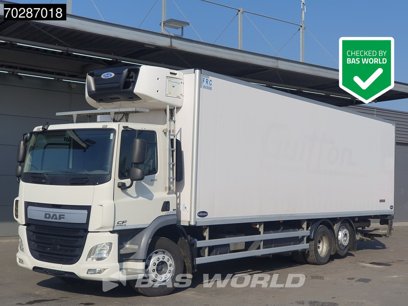 DAF CF 320 6X2 Carrier Supra 1150 2000kg Ladebordwand Lift asche Automatic ACC Euro 6 - Рефрижератор вантажівка: фото 1 DAF CF 320 6X2 Carrier Supra 1150 2000kg Ladebordwand Lift asche Automatic ACC Euro 6 - Рефрижератор вантажівка: фото 1
