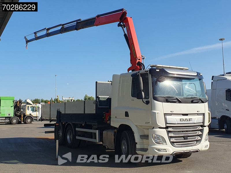 DAF CF 370 CF 6X2 Palfinger PK19.001 SLD D Kran Crane ACC Lift+lenkasche Euro 6 - Бортова вантажівка/ Платформа, Вантажівка з маніпулятором: фото 3 DAF CF 370 CF 6X2 Palfinger PK19.001 SLD D Kran Crane ACC Lift+lenkasche Euro 6 - Бортова вантажівка/ Платформа, Вантажівка з маніпулятором: фото 3