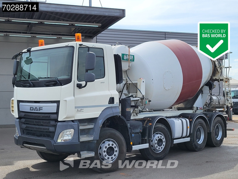 DAF CF 410 8X4 9m3 Imer Mixer Big-Axle Manual Euro 6 - Автобетонозмішувач: фото 1 DAF CF 410 8X4 9m3 Imer Mixer Big-Axle Manual Euro 6 - Автобетонозмішувач: фото 1