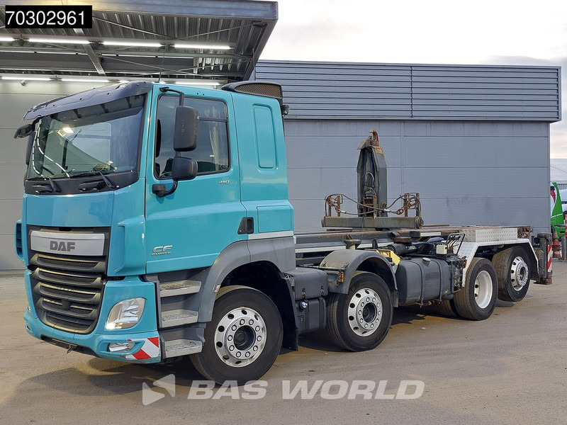 DAF CF 410 CF 8X2 35tons Velsycon CL35.71 containersystem Lift+steering axle Euro 6 - Гаковий мультиліфт вантажівка: фото 3 DAF CF 410 CF 8X2 35tons Velsycon CL35.71 containersystem Lift+steering axle Euro 6 - Гаковий мультиліфт вантажівка: фото 3