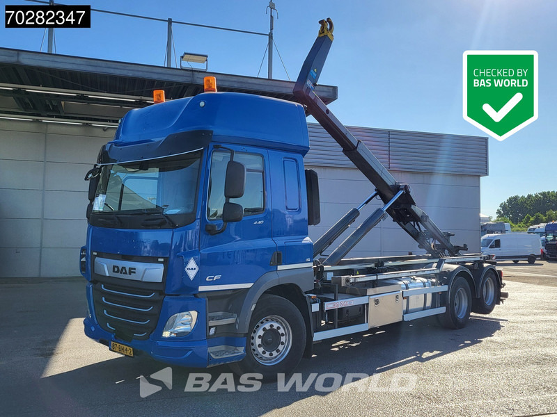 DAF CF 440 6X2 NL-Truck 21tons VDL containersystem ACC Euro 6 - Гаковий мультиліфт вантажівка: фото 1 DAF CF 440 6X2 NL-Truck 21tons VDL containersystem ACC Euro 6 - Гаковий мультиліфт вантажівка: фото 1
