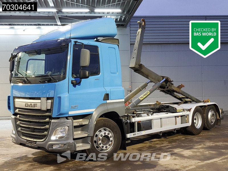 DAF CF 460 CF 6X2 Palfinger T20 -31 MPA hooklift Manual Lift-Axle Euro 6 - Гаковий мультиліфт вантажівка: фото 1 DAF CF 460 CF 6X2 Palfinger T20 -31 MPA hooklift Manual Lift-Axle Euro 6 - Гаковий мультиліфт вантажівка: фото 1