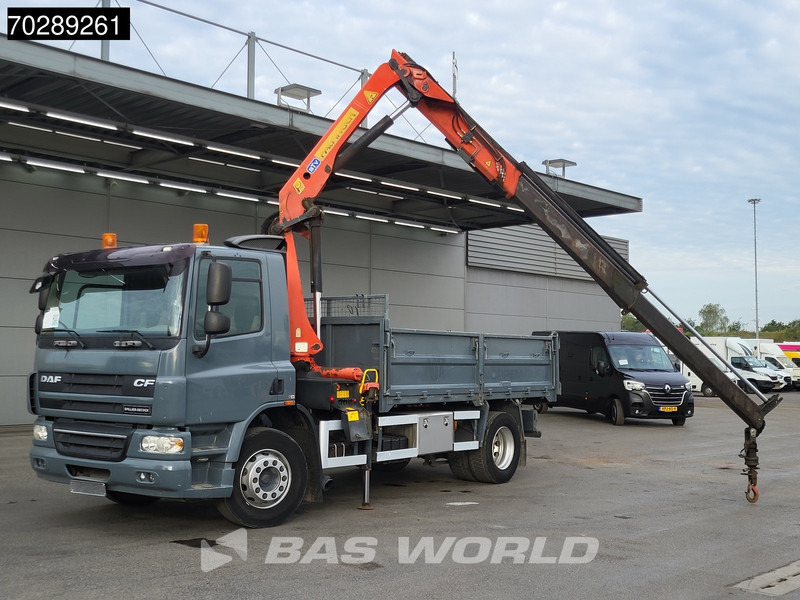 DAF CF75.250 FA75 4X2 Palfinger PK11000 Crane 8m3 tipper Manual Euro 4 - Самоскид вантажівка, Вантажівка з маніпулятором: фото 3 DAF CF75.250 FA75 4X2 Palfinger PK11000 Crane 8m3 tipper Manual Euro 4 - Самоскид вантажівка, Вантажівка з маніпулятором: фото 3