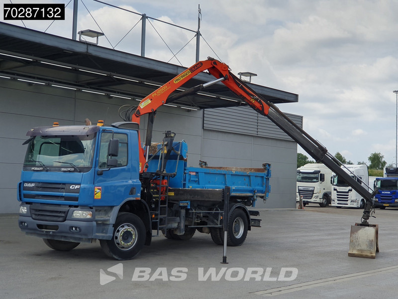 DAF CF75.310 4X2 Palfinger PK12000 Kran Crane 7m3 tipper Big-Axle Steelsuspension Euro 3 - Самоскид вантажівка, Вантажівка з маніпулятором: фото 5 DAF CF75.310 4X2 Palfinger PK12000 Kran Crane 7m3 tipper Big-Axle Steelsuspension Euro 3 - Самоскид вантажівка, Вантажівка з маніпулятором: фото 5