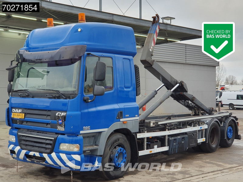 DAF CF85.360 6X2 VDL hooklift ADR Liftachse Euro 5 - Гаковий мультиліфт вантажівка: фото 1 DAF CF85.360 6X2 VDL hooklift ADR Liftachse Euro 5 - Гаковий мультиліфт вантажівка: фото 1