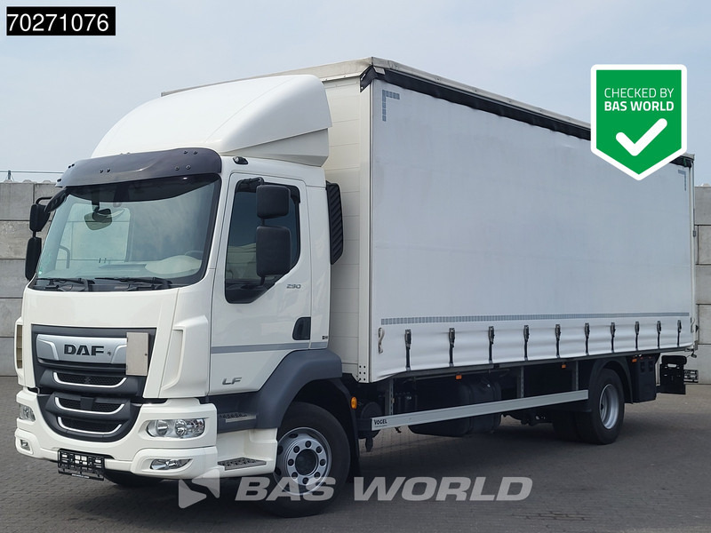 DAF LF 290 4X2 16tonner Sliding roof Automatic Ladebordwand ACC Euro 6 - Тентована вантажівка: фото 1 DAF LF 290 4X2 16tonner Sliding roof Automatic Ladebordwand ACC Euro 6 - Тентована вантажівка: фото 1