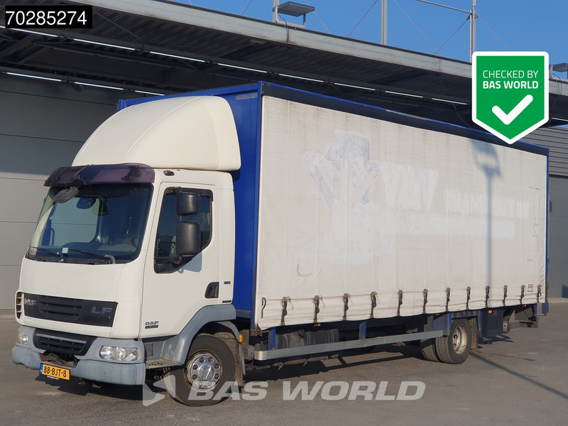 DAF LF45.220 LF 4X2 12tons NL-Truck Automatic 1500kg Ladebordwand EEV - Тентована вантажівка: фото 1 DAF LF45.220 LF 4X2 12tons NL-Truck Automatic 1500kg Ladebordwand EEV - Тентована вантажівка: фото 1