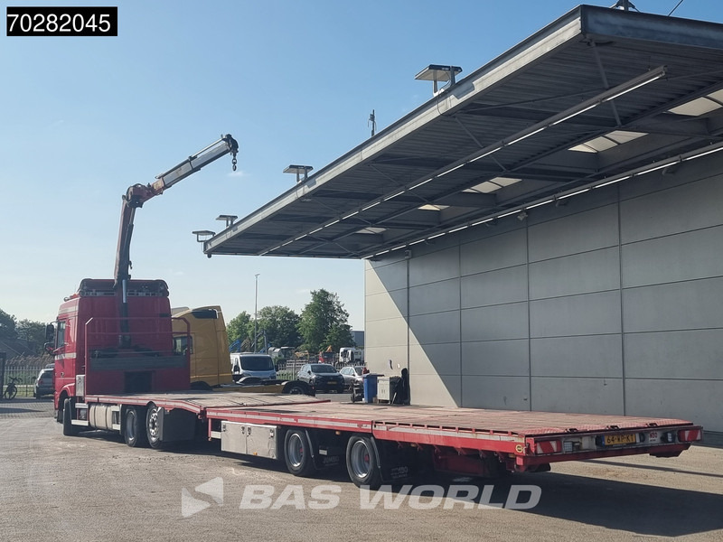 DAF XF 440 6X2 NL-Truck Transporter HMF 900-K2 Kran Winch Lift-Lenkachse Euro 6 - Бортова вантажівка/ Платформа, Вантажівка з маніпулятором: фото 2 DAF XF 440 6X2 NL-Truck Transporter HMF 900-K2 Kran Winch Lift-Lenkachse Euro 6 - Бортова вантажівка/ Платформа, Вантажівка з маніпулятором: фото 2