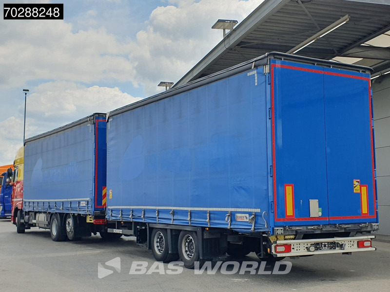 DAF XF 450 6X2 Combi Lift Axle ACC Euro 6 - Тентована вантажівка: фото 2 DAF XF 450 6X2 Combi Lift Axle ACC Euro 6 - Тентована вантажівка: фото 2