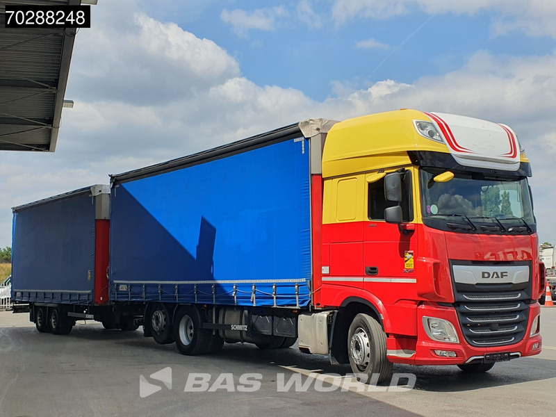 DAF XF 450 6X2 Combi Lift Axle ACC Euro 6 - Тентована вантажівка: фото 3 DAF XF 450 6X2 Combi Lift Axle ACC Euro 6 - Тентована вантажівка: фото 3